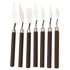 美術用品油畫刀7件組, 1套