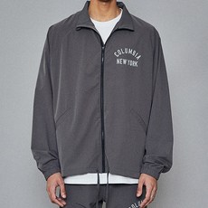 컬럼비아유니버시티 CU BK시리즈 오버핏 나일론 집업 자켓