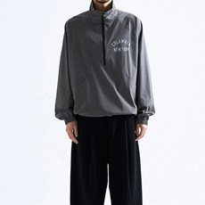 COLUMBIA UNIVERSITY CU BK系列 Oversize 尼龍套頭防風外套