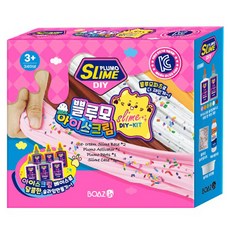 BOAZLin Plumo DIY 冰淇淋史萊姆, 混合顏色, 1套