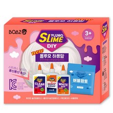 BOAZLin NEW Ppulmumo 雲朵棉花糖 史萊姆套組, 混合顏色, 1套