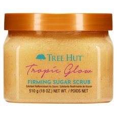 TREE HUT 乳木果油糖磨砂膏 熱帶光澤, 510g, 1個