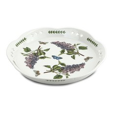 PORTmeIRION 波特玫琳恩 Botanic Garden 植物園鏤空圓形託盤, 1個, 混合色