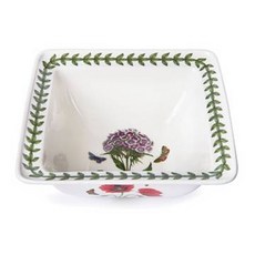 PORTmeIRION 波特玫琳恩 植物園方形碗, 1個, 隨機出貨