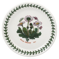 PORTmeIRION 波特玫琳恩 植物園麵包盤 D型, 隨機出貨, 1個