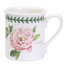 PORTmeIRION 波特玫琳恩 Botanic Rose BF 馬克杯 0.26L, 1個, 隨機出貨
