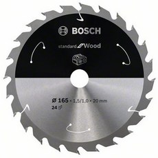 BOSCH 博世 Tip Saw 木工用 165mm 6 1/2x24T, 1個