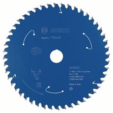 BOSCH 博世 木材尖鋸 165mm 6 1/2x48T, 1個