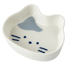 BUTTERSHOP Happpy Day牛奶貓造型陶瓷醬料碗, 1個, 白色