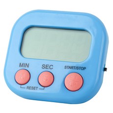구디푸디 디지털 스톱워치 주방 멀티 타이머, 블루, 1개