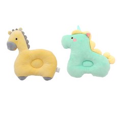 JOY MULTI MK 嬰兒粉彩小熊動物蠟筆小新枕頭男孩, 隨機出貨, 2個