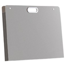 Khohimo 美術圖畫紙收納大型檔案夾 活頁夾 440 x 360 mm 3W097, 1個, 黑色