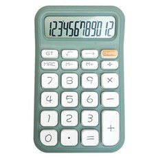 동아피엠에스 사무용 캔디 기계식 계산기, 그린, 1개