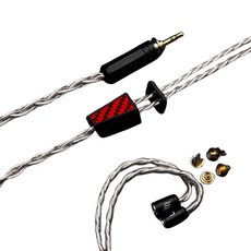 HiFiGo Effect Audio Griffin 客製化耳機線 ConX 2-pin MMCX 4.4mm, 混合色, 單一商品