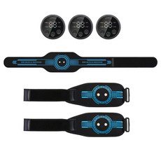 씨앤케어 EMS 트레이닝 마사지기 복부 + 팔뚝 2p 세트, 혼합색상