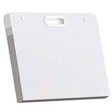 Khohimo 美術圖畫紙 圖畫檔案夾 活頁夾 大型收納盒 440 x 360 mm 3W097, 1個, 透明