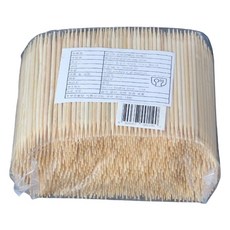 Pack2You 雙面竹籤 2.5 x 100 mm, 1個, 3000件