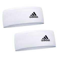 adidas 愛迪達 訓練頭帶 ADAC-16211WH, 白色, 2入
