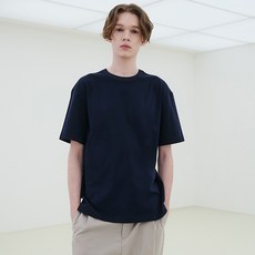 마인드브릿지 남성용 통기성 수피마 싱글 세미오버 티셔츠 MXTS31N1