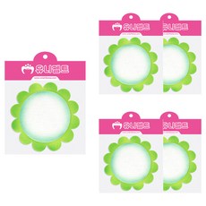 Uniart 3000 毛氈雙色微笑花板 新款, 淺綠色, 5個