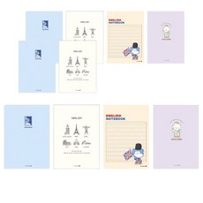 morning glory 1000英文筆記本2 24, 1個, 隨機出貨