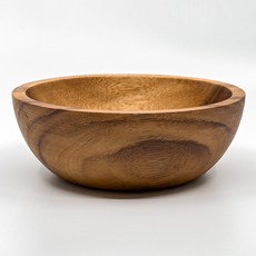 相思木圓碗 L SH T-311, 1個, 棕色