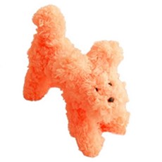 yarna DIY 패키지 모루 강아지 놀아줘멍 인형 만들기 1마리 + QR 동영상 세트, 19 코랄, 1세트