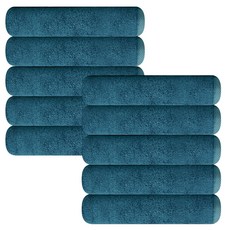 Songwol 松月 純色竹纖維250g毛巾, 藍色, 10個