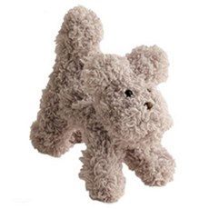 yarna DIY 패키지 모루 강아지 놀아줘멍 인형 만들기 1마리 + QR 동영상 세트, 7 그레이베이지, 1세트