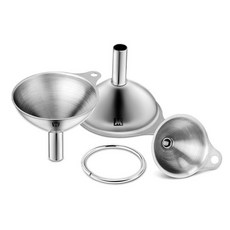 WAGENSTEIGER 不鏽鋼漏斗3件組, 單一顏色, 1套