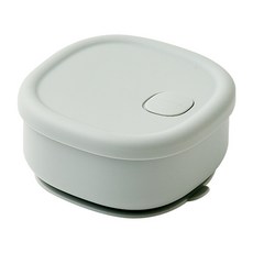 sillymann 矽膠保鮮餐盒 WSB2512, 奶油綠色, 1個