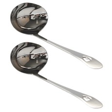 Livingglory 高級醬料杓, 銀色, 2個