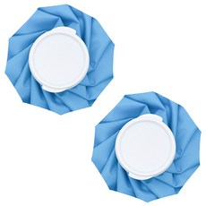 運動冷卻家用冷敷冰袋 淺藍色 15cm, 2個