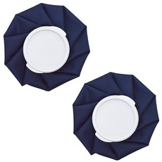 運動冷卻家用冷敷冰袋 海軍藍 15公分, 2個