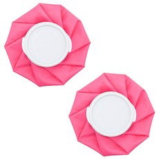 運動冷卻家用冷敷冰袋 粉紅色 20cm, 2個