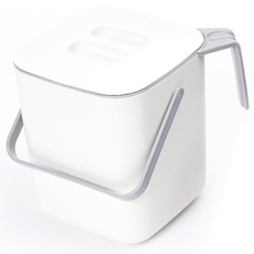 All You Living 方形廚餘桶 4L, 白色