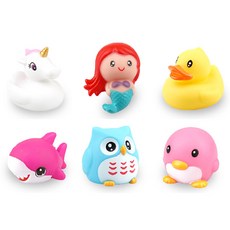 LET'S TOY LED 沐浴玩具 A + B 組, 混合顏色