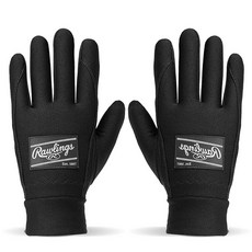 롤링스 하이퍼 스트레치 동계 트레이닝 장갑 양손세트 EAC12F02-B/B, 블랙, 1세트
