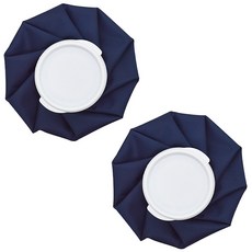 運動冷卻家用冷敷冰袋 海軍藍 20cm, 2個