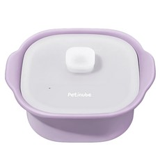 Petinube 矽膠副食品多功能蒸鍋 900ml, 1個, 月光紫