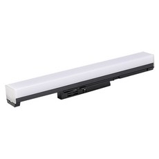 엘포스 LED TS-LINE 레일조명 블랙 8W 300mm, 블랙(주백색), 1개