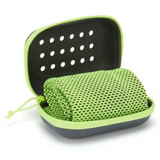 PEONIST 跑步健身運動毛巾, 綠色, 1個