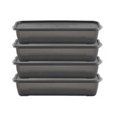 EASY&FREE Black Keep 特別版 長蔥保鮮盒 2L, 4入, 1套