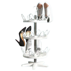 Aromates 陽台三層曬鞋架, 白色