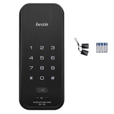 베스틴 보조키 손잡이 없음 도어락 번호키 디지털 보조키 손잡이 없음 도어락, IDL-120, 방문설치
