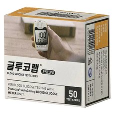 오상헬스케어 글루코랩 개인용혈당검사지, 1개