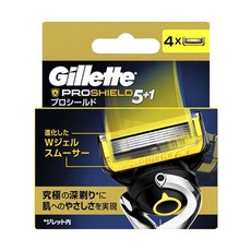 Gillette 吉列 ProShield鋒護系列剃鬚刀頭, 4個, 1盒