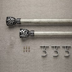 그레이스 35mm 커튼봉, 엔틱실버