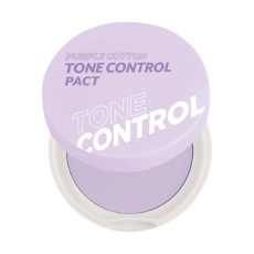 i'm meme 我愛光透柔焦蜜粉餅 去黃校色 透明肌膚 油水平衡, Cream Purple, 1個