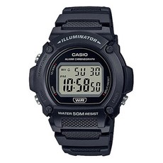 CASIO 卡西歐 男士入伍禮物軍人電子手錶 + 刻字應援訊息 03_W-219H-1A